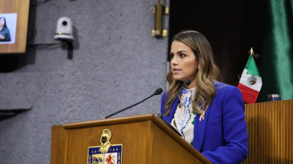 Lorena De La Garza, Presidenta Del Congreso Local.