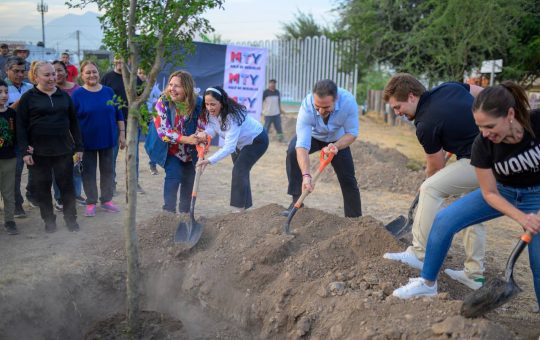 Monterrey rehabilita áreas verdes, barrio san carlos, espacios públicos, reforestación