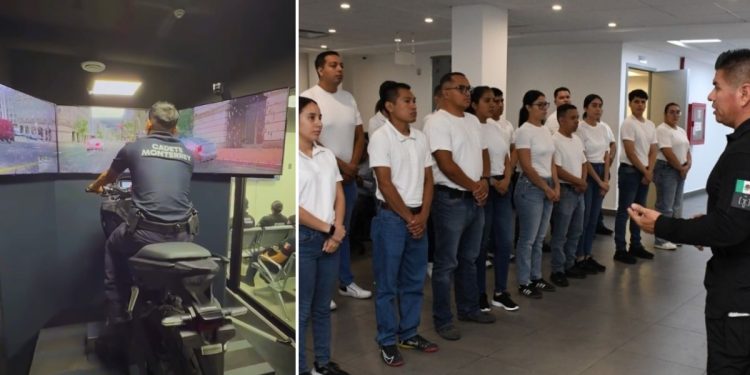 Marcelo Segovia Reportaje Seguridad - Informe Regio-nl Primero - Nuevo León Primero Fortalece-marcelo-segovia-reclutamiento-policial-para-la-seguridad-escudo-de-monterrey - Nuevo León Primero