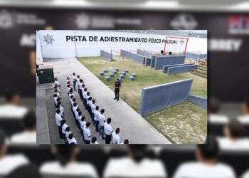 300-cadetes-estrategia-escudo-academia-de-policía - Nuevo León Primero