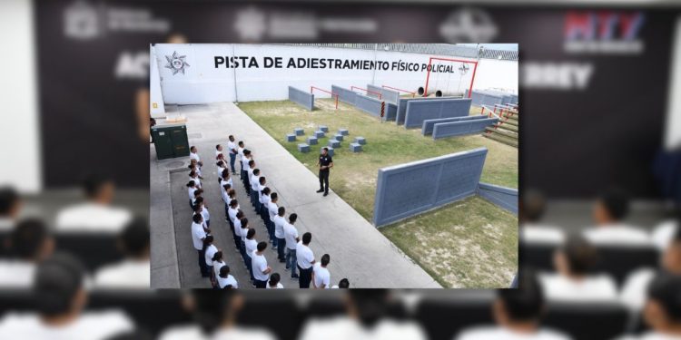 Nl Primero Preparan 300 Cadetes Para Policía De Monterrey - Nuevo León Primero 300-cadetes-estrategia-escudo-academia-de-policía - Nuevo León Primero