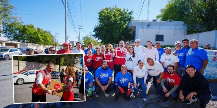 Nl Primero Banderazo De Salida De Colecta Para Veracruz Desde Dif Mty - Nuevo León Primero 40-toneladas-de-ayuda-humanitaria-para-damnificados-de-veracruz - Nuevo León Primero