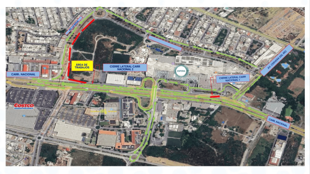 Carretera Nacional - Nuevo León Primero Carretera Nacional, Cierres Viales, La Rioja, Zona Del Huajuco, Tráfico, Monterrey