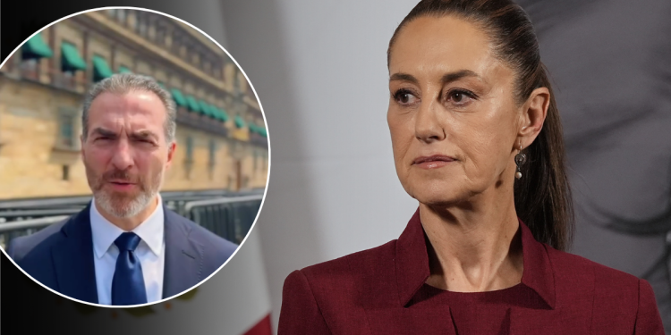 Adrian De La Garza Se Reune Con Claudia Sheinbaum En El Palacio Nacional - Nuevo León Primero