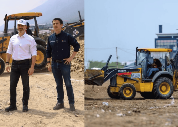 Marcelo Segovia Supervisa La Ampliación De Av. Alejandro De Rodas - Nuevo León Primero