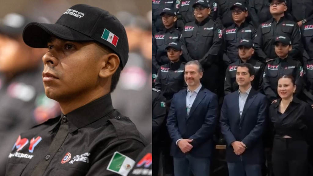 Graduación-protección-civil-nuevos-paramédicos-escudo-monterrey-rescate-municipal - Nuevo León Primero